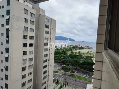 Apartamento com 2 Quartos para alugar, 40m² no José Menino, Santos