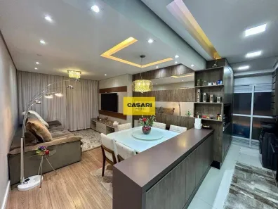 Apartamento com 3 Quartos para alugar, 94m² no Centro, São Bernardo do Campo