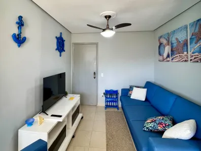 Apartamento com 1 Quarto para alugar, 50m² no Enseada, Guarujá