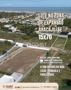 Lote/Terreno à venda, 1050m² no Areia Branca, Aracaju