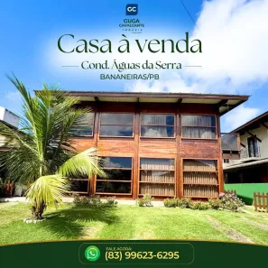 Casa de Condomínio com 4 Quartos à venda, 200m² no , Bananeiras