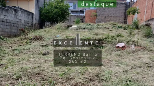 Lote/Terreno à venda, 265m² no Parque Centenário, Jundiaí