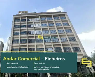 Imóvel Comercial à venda, 517m² no Pinheiros, São Paulo