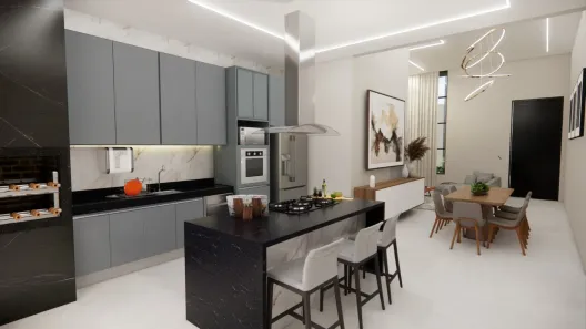 Casa com 3 Quartos à venda, 165m² no Grand Ville, Uberlândia