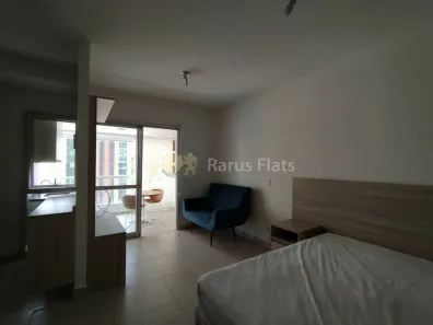 Flat com 1 Quarto para alugar, 48m² no Indianópolis, São Paulo