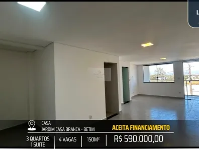 Casa com 2 Quartos à venda, 150m² no Jardim Casa Branca, Betim