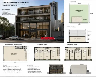 Lote/Terreno à venda, 416m² no Jardim São Dimas, São José dos Campos