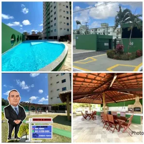 Apartamento com 3 Quartos à venda, 68m² no Emaús, Parnamirim