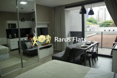 Flat com 1 Quarto para alugar, 35m² no Vila Olímpia, São Paulo