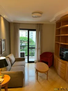Apartamento com 1 Quarto para alugar, 40m² no Indianópolis, São Paulo