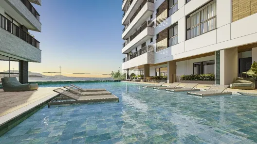 Apartamento com 3 Quartos à venda, 115m² no Praia Comprida, São José