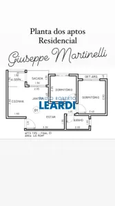 Apartamento com 2 Quartos à venda, 41m² no Vila Humaitá, Santo André