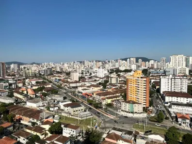 Apartamento com 2 Quartos para alugar, 82m² no Boqueirão, Santos