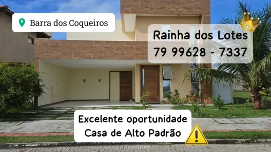 Casa de Condomínio com 4 Quartos à venda, 238m² no Quintas da Barra, Barra dos Coqueiros