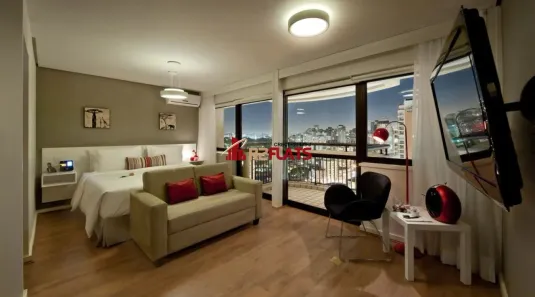 Flat com 1 Quarto à venda, 35m² no Itaim Bibi, São Paulo