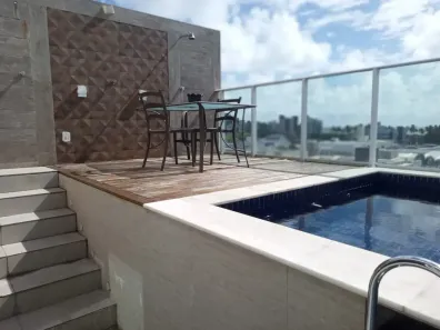 Cobertura com 3 Quartos para venda ou aluguel, 90m² no Intermares, Cabedelo