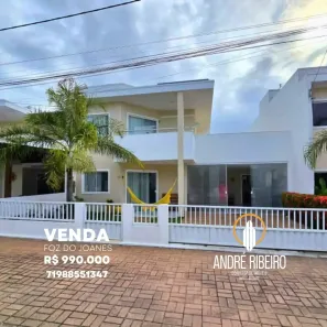 Casa de Condomínio com 4 Quartos à venda, 169m² no Buraquinho, Lauro de Freitas