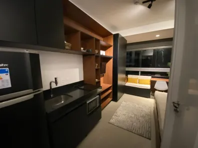 Apartamento com 1 Quarto para alugar, 19m² no Pinheiros, São Paulo