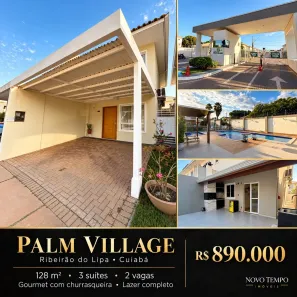 Sobrado com 3 Quartos à venda, 121m² no Ribeirão do Lipa, Cuiabá