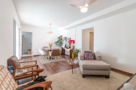 Apartamento com 3 Quartos para alugar, 105m² no Jardim Caravelas, São Paulo