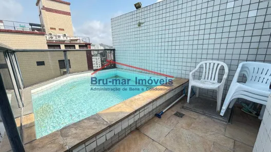 Cobertura com 1 Quarto à venda, 112m² no Pompéia, Santos