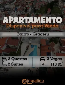 Apartamento com 3 Quartos à venda, 110m² no Grageru, Aracaju