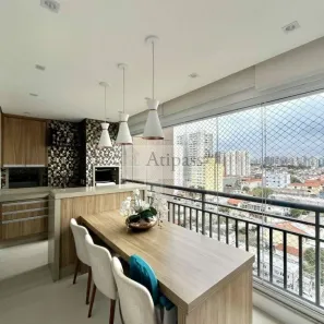 Apartamento com 3 Quartos para alugar, 116m² no Baeta Neves, São Bernardo do Campo