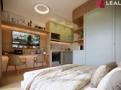 Apartamento com 1 Quarto à venda, 25m² no Alfredo Custódio de Paula, Pouso Alegre