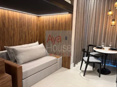 Apartamento com 1 Quarto para alugar, 25m² no Jardim das Acácias, São Paulo