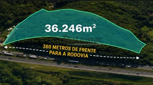 Lote/Terreno à venda, 36246m² no Potuverá, Itapecerica da Serra