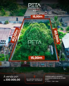 Lote/Terreno à venda, 600m² no Asa Branca, Boa Vista
