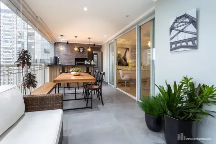 Apartamento com 3 Quartos à venda, 135m² no Santo Amaro, São Paulo