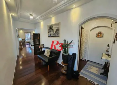 Apartamento com 3 Quartos à venda, 163m² no Ponta da Praia, Santos