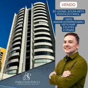 Apartamento com 3 Quartos à venda, 150m² no São Francisco, São Luís