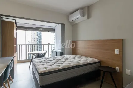 Apartamento com 1 Quarto para alugar, 26m² no Indianópolis, São Paulo