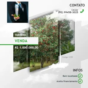 Lote/Terreno à venda, 15000m² no , Iranduba