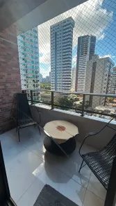 Apartamento com 2 Quartos para alugar, 56m² no Cabo Branco, João Pessoa