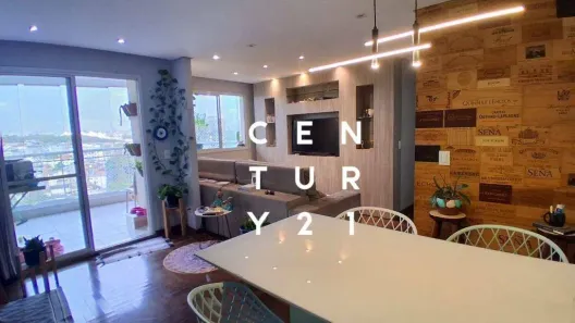 Apartamento com 3 Quartos para alugar, 95m² no Jardim Arpoador, São Paulo