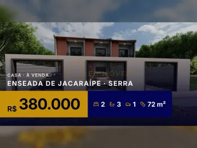 Casa com 2 Quartos à venda, 72m² no Enseada de Jacaraípe, Serra