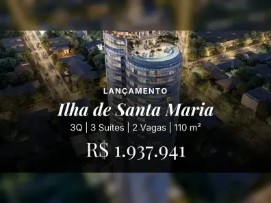 Apartamento com 3 Quartos à venda, 110m² no Ilha de Santa Maria, Vitória