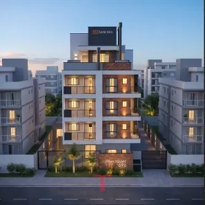 Apartamento com 1 Quarto à venda, 27m² no Cidade Industrial, Curitiba
