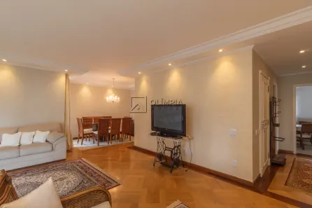 Apartamento com 4 Quartos para alugar, 198m² no Indianópolis, São Paulo