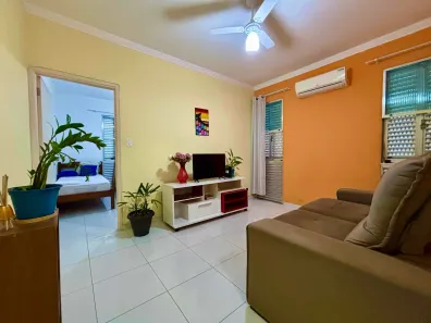 Apartamento com 1 Quarto à venda, 50m² no Vila Alzira, Guarujá