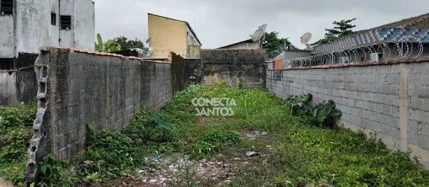 Lote/Terreno à venda, 336m² no Vila Nossa Senhora de Fátima, São Vicente