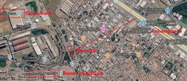 Lote/Terreno à venda, 2161m² no Jardim São Judas Tadeu (Nova Veneza), Sumaré