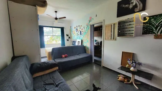 Kitnet com 1 Quarto à venda, 32m² no Boqueirão, Praia Grande