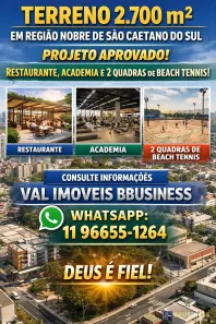 para alugar, 2700m² no Osvaldo Cruz, São Caetano do Sul