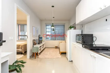 Apartamento com 1 Quarto para alugar, 28m² no Centro, Curitiba