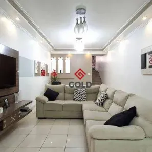 Sobrado com 3 Quartos para alugar, 162m² no Vila Curuçá, Santo André