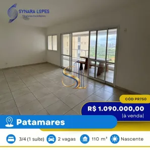 Apartamento com 3 Quartos à venda, 110m² no Patamares, Salvador